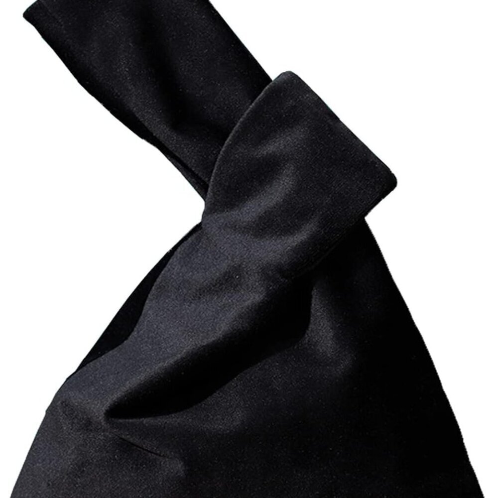 Wrist Bag Velvet Knot Purse Small Phone Wallet Gift for Women